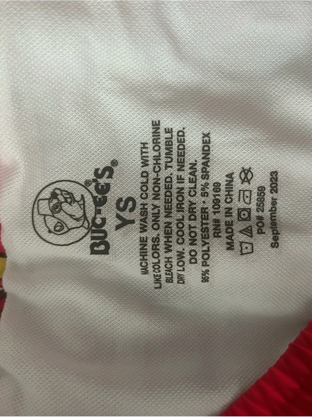 Kids Red Swim Trunks with Character Print